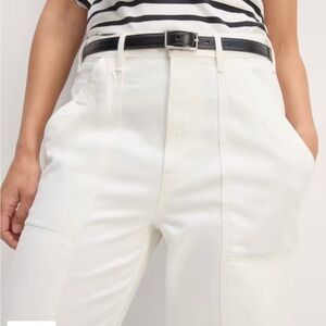Everlane white carpenter Jean (wide leg extra pockets)